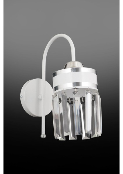 Modern Şeritli Silindir Aplike, Şık ve Sade Tasarım, Parlak Yüzey, Kolay Montaj fiyatları