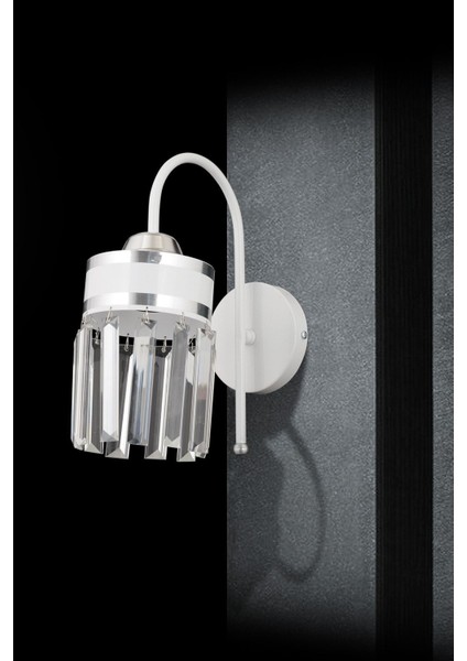 Modern Şeritli Silindir Aplike, Şık ve Sade Tasarım, Parlak Yüzey, Kolay Montaj modelleri