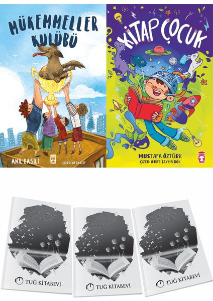 Mükemmeller Kulübü ve Kitap Çocuk + Hediyeli