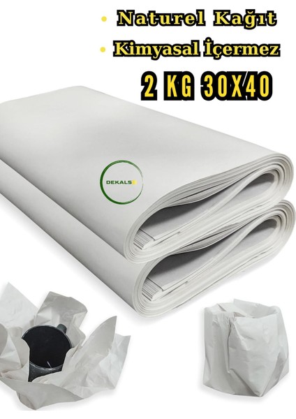 2 kg 30X40 (320-350 Adet) Ambalaj Kağıdı Tabak Bardak Eşya Sarma Koruma Taşıma Taşınma Paketleme