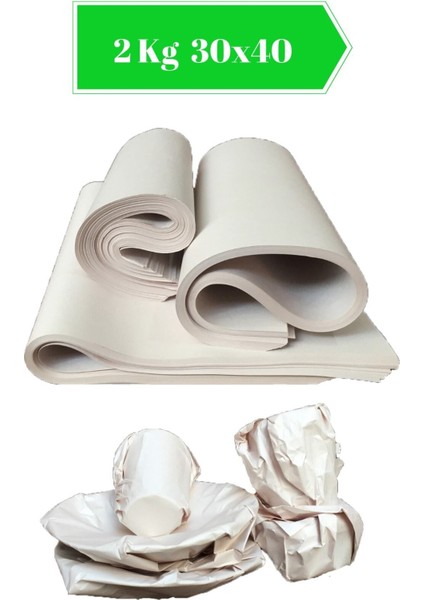 2 kg 30X40 (320-350 Adet) Ambalaj Kağıdı Tabak Bardak Eşya Sarma Koruma Taşıma Taşınma Paketleme