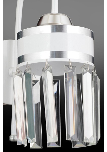 Modern Şeritli Silindir Aplike, Şık ve Sade Tasarım, Parlak Yüzey, Kolay Montaj indirimleri