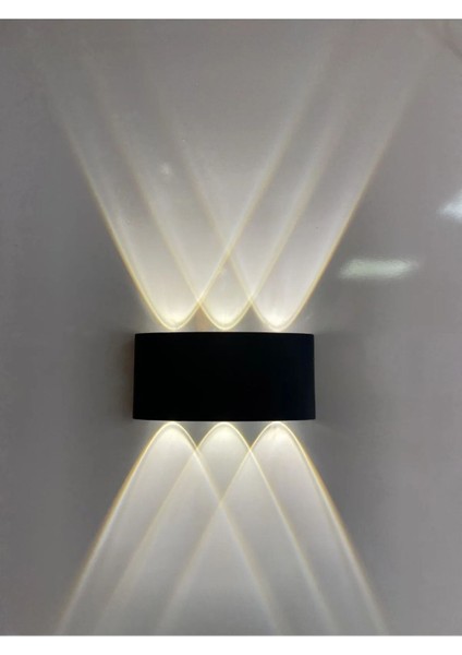 3'lü Çift Yönlü Duvar LED Aplik, Modern ve Şık Aydınlatma Seçeneği