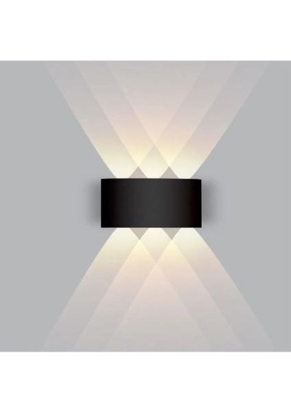 3'lü Çift Yönlü Duvar LED Aplik, Modern ve Şık Aydınlatma Seçeneği fırsatları