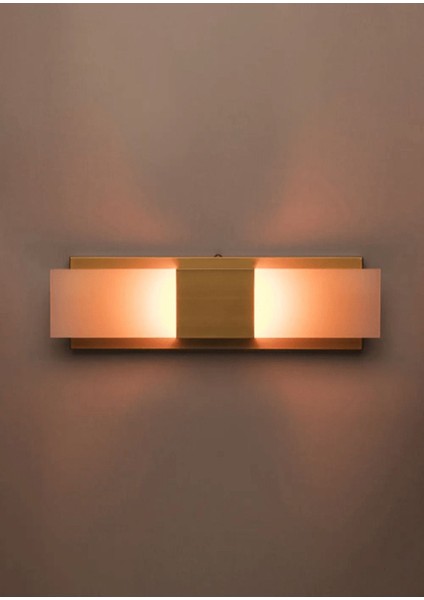 Altın Renk Kartal LED Aplik Amber Işık, Şık ve Parlak Dekoratif Aydınlatma.