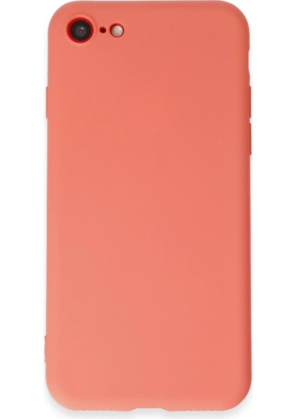 iPhone 7 Kılıf First Silikon - Turuncu - YKD8176-6257