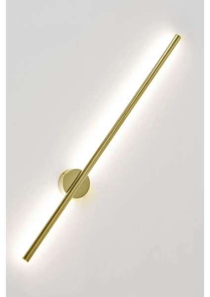 Altın Renkli Duvara Yansımalı Olta Modeli Aplik, Şık ve Modern Dekorasyon**