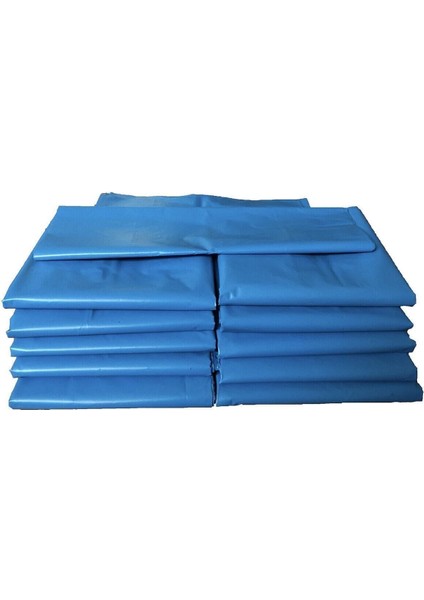 5 Adet Mavi Lastikli 80X110 Ultra Kalın Ev Taşıma Taşınma Poşeti Nakliye Çuvalı Nakliyat Torbası