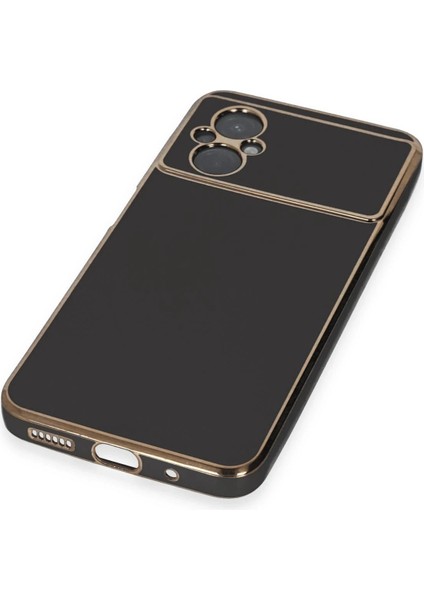 Xiaomi Poco M5 Kılıf Volet Silikon - Siyah - YKD1725-1418