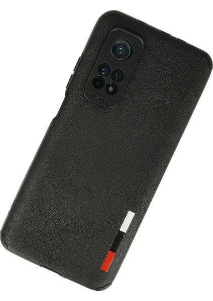 Xiaomi Mi 10T Kılıf Loop Deri Silikon - Siyah - YKD4558-9404