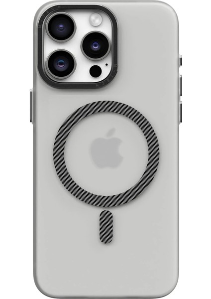 iPhone 15 Pro Forever Magsafe Kapak - Titan Gri - YKD3889-3524