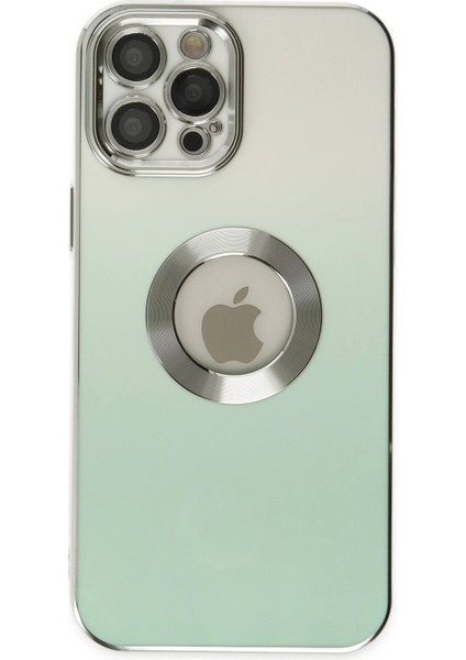 iPhone 12 Pro Max Kılıf Best Silikon - Turkuaz - YKD1394-2407