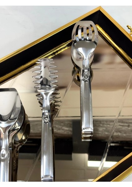 3 Lü Servis Maşa Gümüş fiyatları