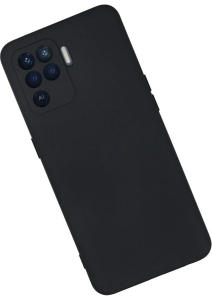 Oppo Reno 5 Lite Kılıf Nano Içi Kadife Silikon - Lacivert - YKD8702-3484 modelleri