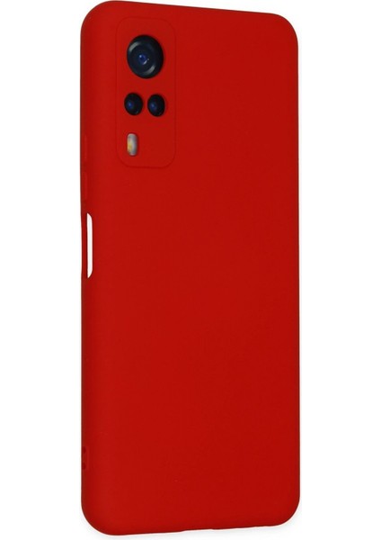 Vivo Y53S Kılıf Nano Içi Kadife Silikon - Kırmızı - YKD5427-3055 fiyatları