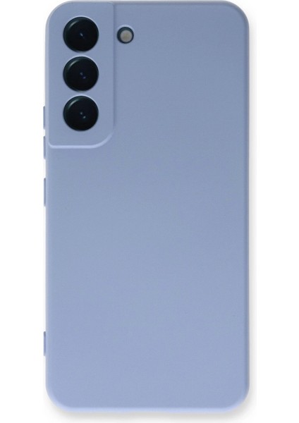 Samsung Galaxy S23 Plus Kılıf Nano Içi Kadife Silikon - Lila - YKD7375-1731