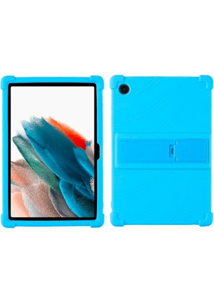 Ally Sm Galaxy Tab A8 2021 10.5 (X200/X205) Kılıf Standlı Silikon KILIF-(1903) - YKD3211-7977
