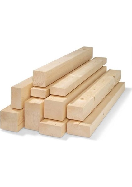 Renkli Ladin Ahşap Çıta, Taslak Tahta, Blok ve Kereste, 2x8 Cm, 75 Cm, 1 Adet