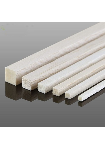 Renkli Kavak Ahşap Çıta 2X9X100 Cm, 1 Adet, Taslak ve Blok, Doğal ve Şık Tasarım
