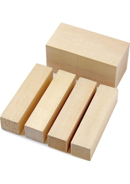 Renkli 4,5X9X10 cm Ihlamur Çıta Kereste Tahta Seti fiyatları