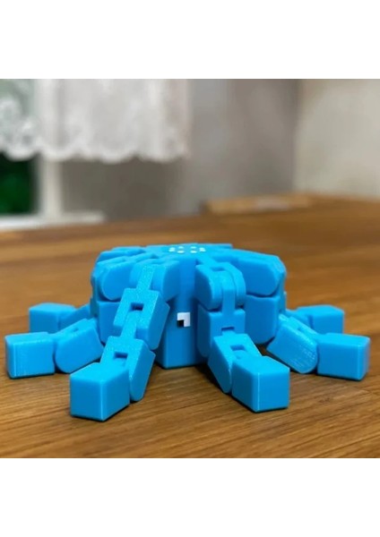 Minecraft Glow Squid Tencatles Parlayan Mürekkep Balığı