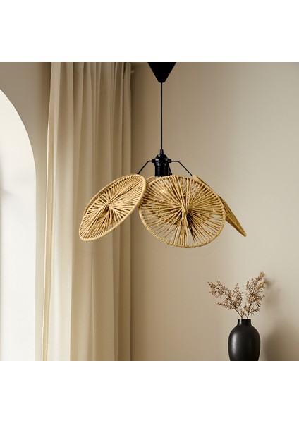 Lighting Krona Sarkıt - Kahverengi - 24X48X48 cm