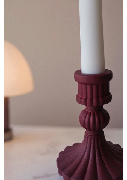 Vintage & Retro Şık Beton Şamdan Mumluk