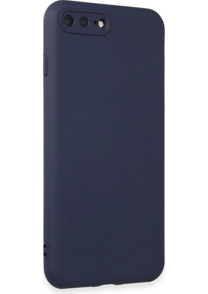 iPhone 7 Plus Kılıf First Silikon - Lacivert - YKD5320-9264