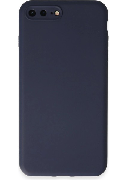 iPhone 7 Plus Kılıf First Silikon - Lacivert - YKD5320-9264