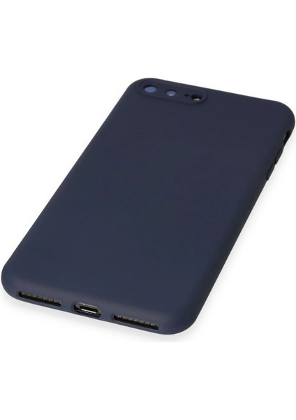 iPhone 7 Plus Kılıf First Silikon - Lacivert - YKD5320-9264