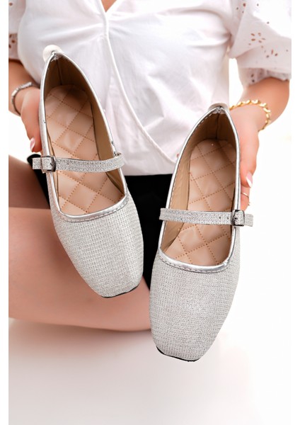 Kadın Babet Hafif Rahat Şık Iş Ofis Günlük Ayakkabı