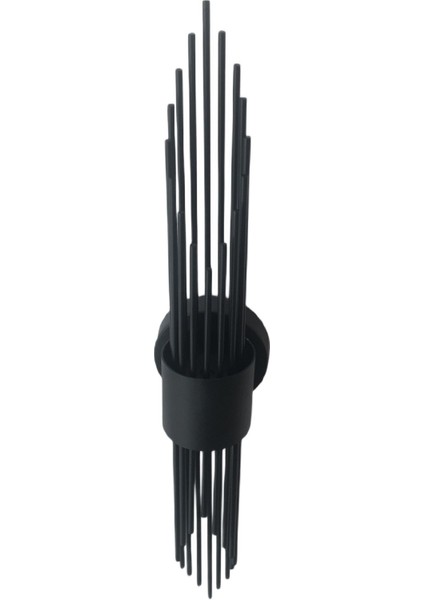 Şık Siyah Angora Duvar Aplikası, LED Aydınlatma ile Dekoratif Dokunuş fiyatları