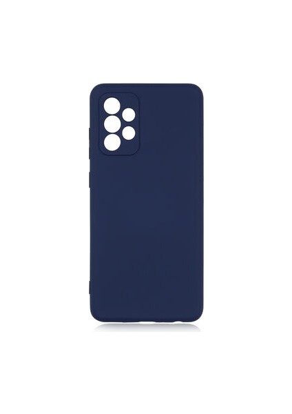 Samsung Galaxy A72 Kılıf Kılıf İçi Kadifeli Esnek Kadifon Lansman Premium Silikon Case Cover