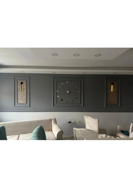 2'li Siyah Ledli Dekoratif Gün Işığı Aplik, 50 Cm, Elektrikli fiyatları