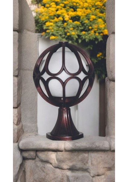 E27 Duylu Bakır Eskitme Plastik Bahçe Duvar Aydınlatma Apliği modelleri