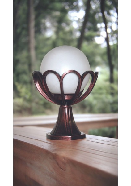 E27 Bakır Eskitme Duvar Aydınlatma Armatürü, Bahçe Dekor Papatya Tasarımı fiyatları