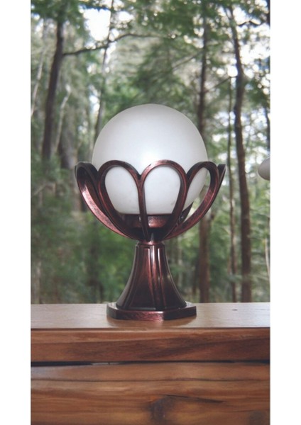 E27 Bakır Eskitme Duvar Aydınlatma Armatürü, Bahçe Dekor Papatya Tasarımı fırsatları