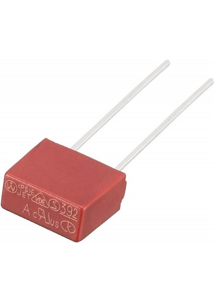T2.0A 250V Kondansatör Tip Yavaş Darbe 392 Sigorta x 1 Adet (RF016)
