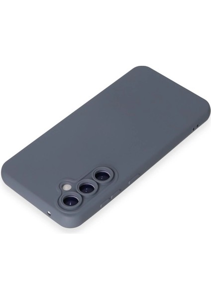 Samsung Galaxy S24 Plus Kılıf Nano Içi Kadife Silikon - Gri - YKD8697-5876