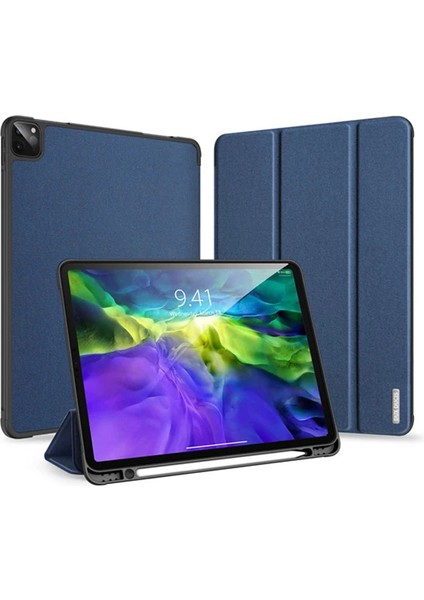 Dux Ducis iPad Pro 12.9 (2021-2020-2018 )Kılıf Kalem Yerli Soft Tpu Mıknatıslı - YKD3452-7285