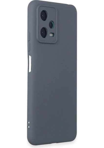 Xiaomi Redmi Note 12 5g Kılıf Nano Içi Kadife Silikon - Gri - YKD2621-4625