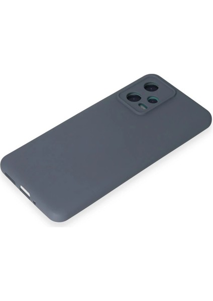 Xiaomi Redmi Note 12 5g Kılıf Nano Içi Kadife Silikon - Gri - YKD2621-4625