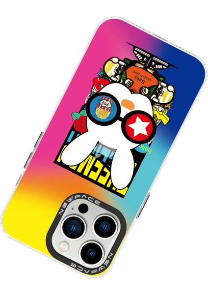 iPhone 14 Pro Kılıf Estoril Desenli Kapak - Estoril - 10 - YKD1856-8679