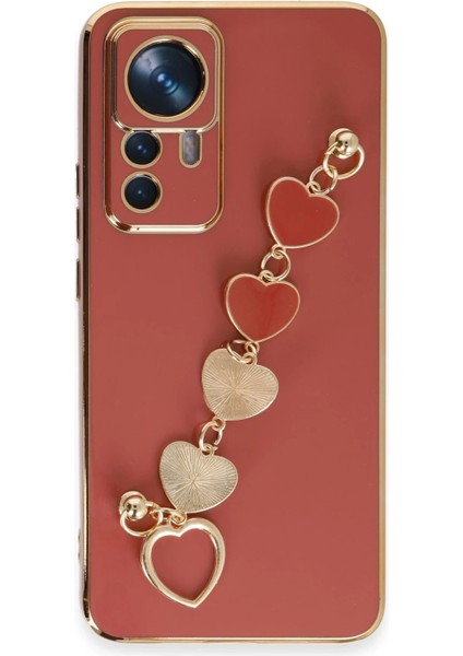 Xiaomi Mi 12T Pro Kılıf Esila Silikon - Kırmızı - YKD9429-2606
