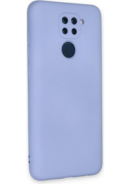 Xiaomi Redmi Note 9 Kılıf Nano Içi Kadife Silikon - Lila - YKD2270-8378