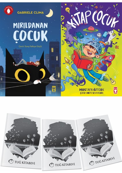 Mırıldanan Çocuk ve Kitap Çocuk + Hediyeli