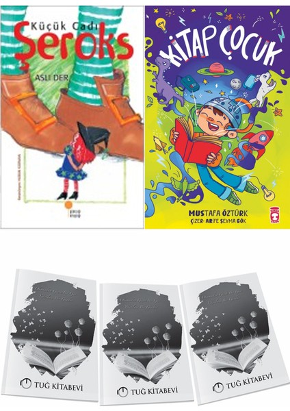 Küçük Cadı Şeroks ve Kitap Çocuk + Hediyeli