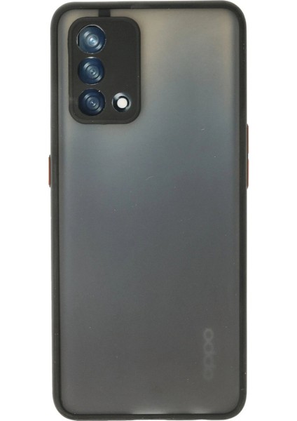 Oppo A74 4g Kılıf Montreal Silikon Kapak - Siyah - YKD6671-9858