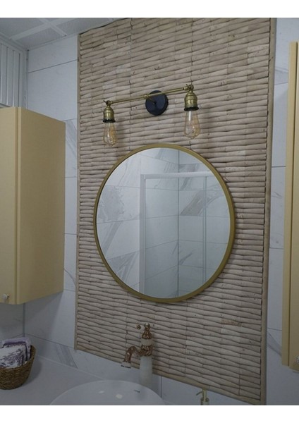 Rustik Vintage Metal Duvar Aplik, 2XE27 Duy, Şık ve Şık Tasarım ile Tarzınıza Tarz Katın fiyatları