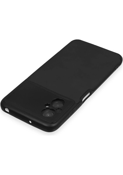 Xiaomi Poco M5 Kılıf Loop Deri Silikon - Siyah - YKD7859-7874